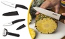 Набор из 2-х керамических ножей и овощечистки Kenji Knife (Кенджи Кнайф)